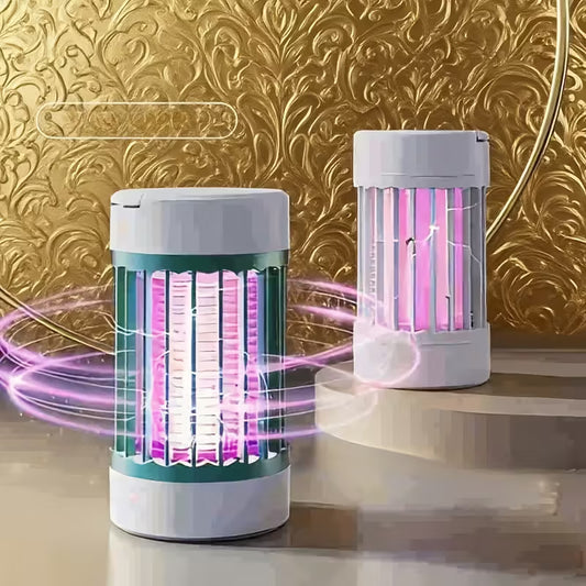 BuzzGuard™ UV Mosquito Killer Lamp | Silent Night Mode | USB-Powered Insect Trap